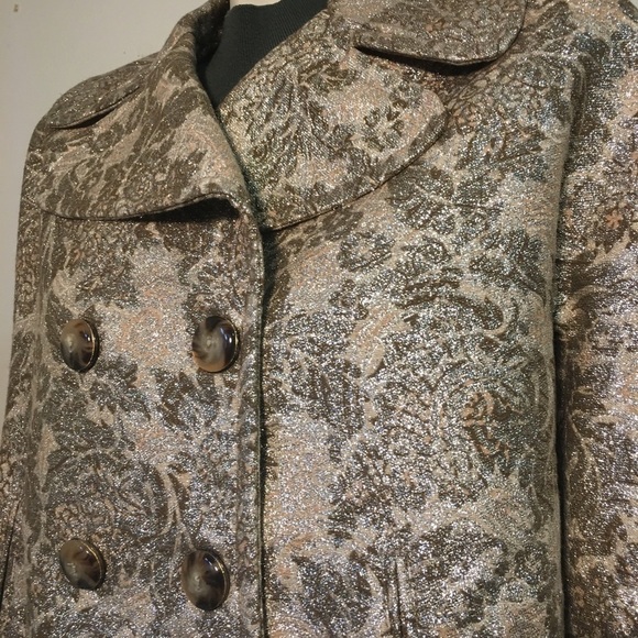D&G Dolce and Gabbana gold leaf jacket - Picture 6 of 13